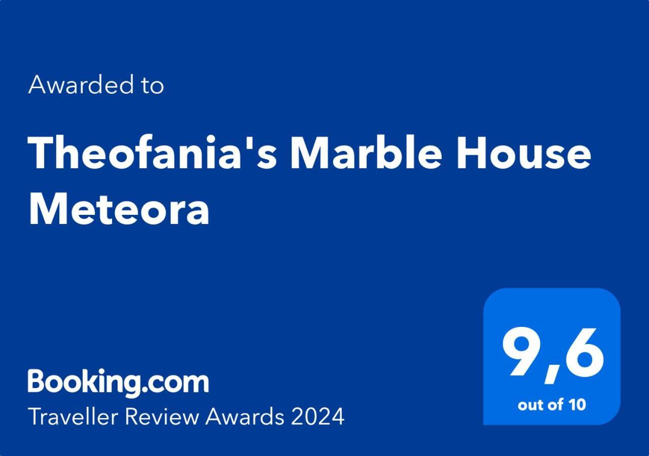 Theofania'S Marble House Meteora Apartment Kastraki  Exterior photo